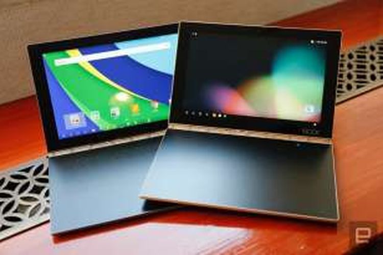 Lenovo Pasang Kanvas Digital Di Laptop Yoga Book