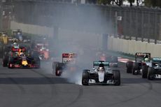 Hamilton Juara di Meksiko, Rosberg Masih Pimpin Klasemen