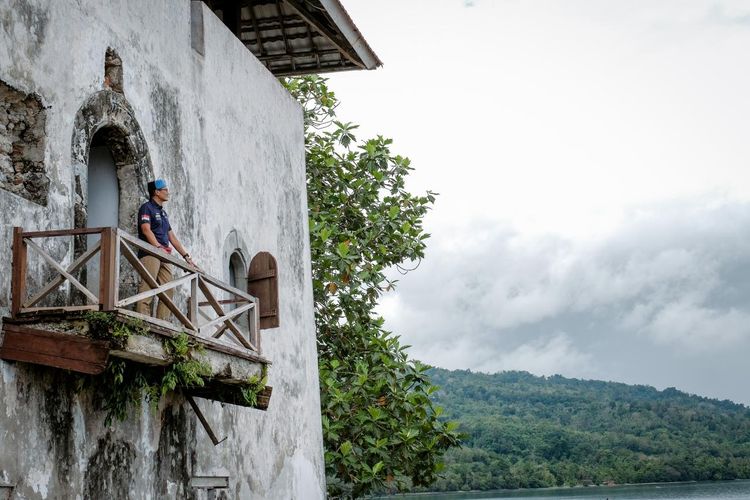 Panorama di salah satu sudut di Desa Wisata Negeri Hila, Maluku.