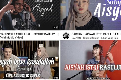 3 Fakta Menarik di Balik Lagu Aisyah Istri Rasulullah yang Kuasai Trending YouTube