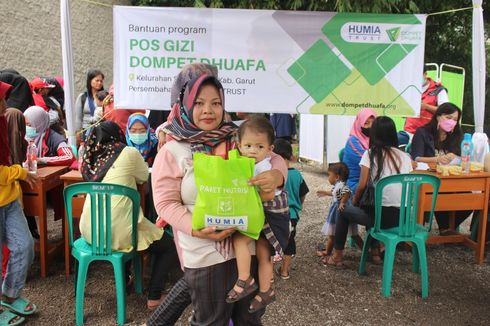 Bekerja Sama dengan Komunitas Muslim Selandia Baru, Dompet Dhuafa Hadirkan Pos Gizi di Garut