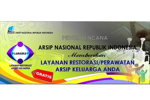 ANRI Buka Layanan Gratis Perbaikan KK Hingga Ijazah Rusak Akibat Banjir