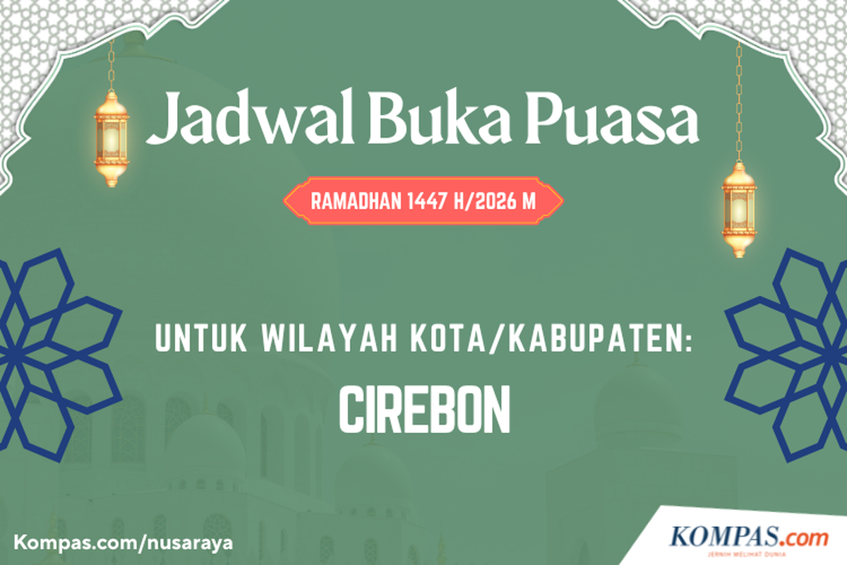 Jadwal Buka Puasa Ramadhan 2026 di Cirebon dan Sekitarnya