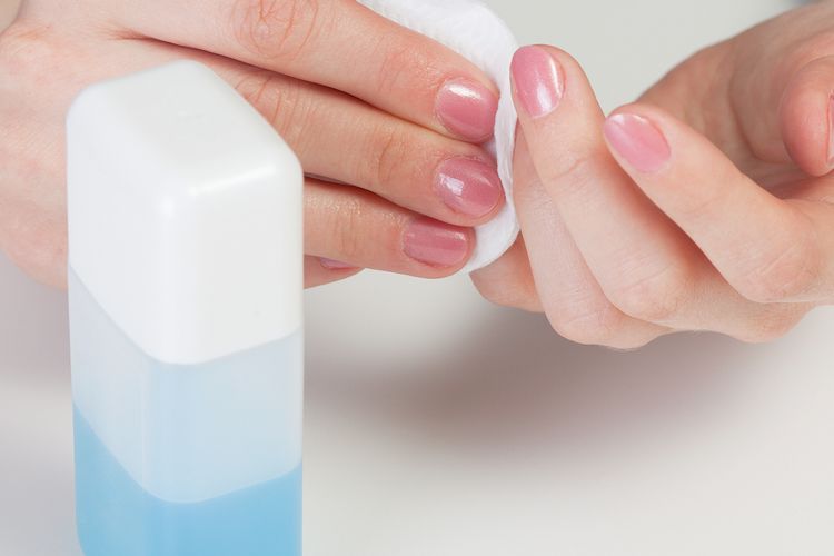 If you've only been using nail polish remover on your nails, you're only tapping