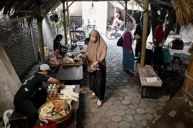 Resto Milas di kawasan Prawirotaman, Yogyakarta.
