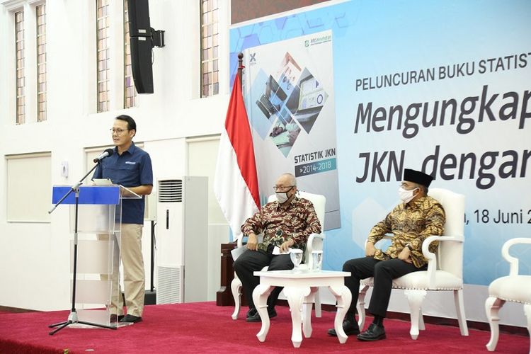 Peuncuran Buku Statistik Jaminan Kesehatan Nasional (JKN) 2014-2018, Kamis (18/6/2020)