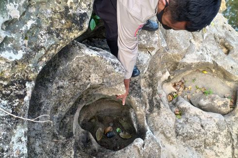 Pria Ini Temukan Granat Nanas Aktif Sisa Perang di Sungai Gunungkidul, Awalnya Dikira Batu