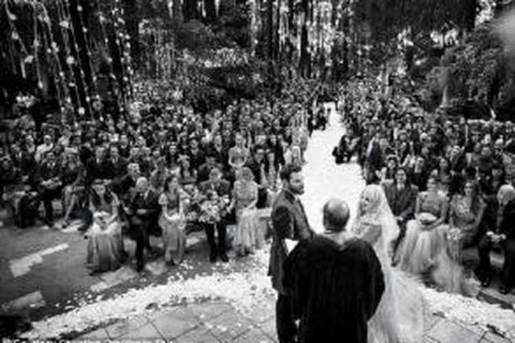 Bos facebook, Sean Parker, merayakan pernikahan dengan tema Lord of The Rings.