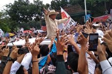 Di Palembang, Prabowo Ajak Nyoblos Sesuai Hati Nurani