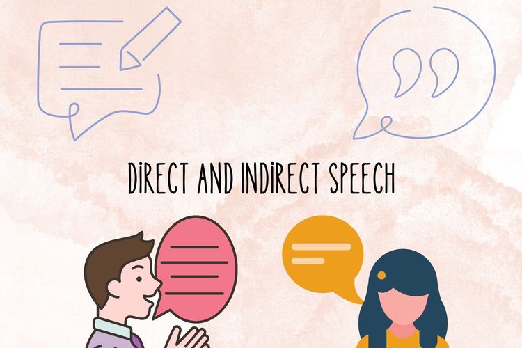 Ilustrasi direct and indirect speech