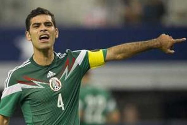 Kapten timnas Meksiko, Rafael Marquez.