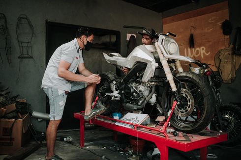 Treasure Garage Akan Bangun XSR 155 Bergaya Futuristic Supermoto