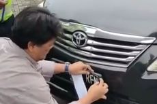 Pengendara di Cawang Ketahuan Pakai Pelat Bodong di Mobilnya, tetapi Hanya Ditegur Polisi