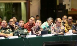 Di Hadapan Sejumlah Menteri, Pj Gubernur Sumsel Paparkan Upaya Penanganan Karhutla