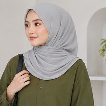 Inspirasi warna jilbab yang cocok dipadukan dengan baju army, mulai dari netral, pastel, earth tone, hingga abu-abu yang stylish.