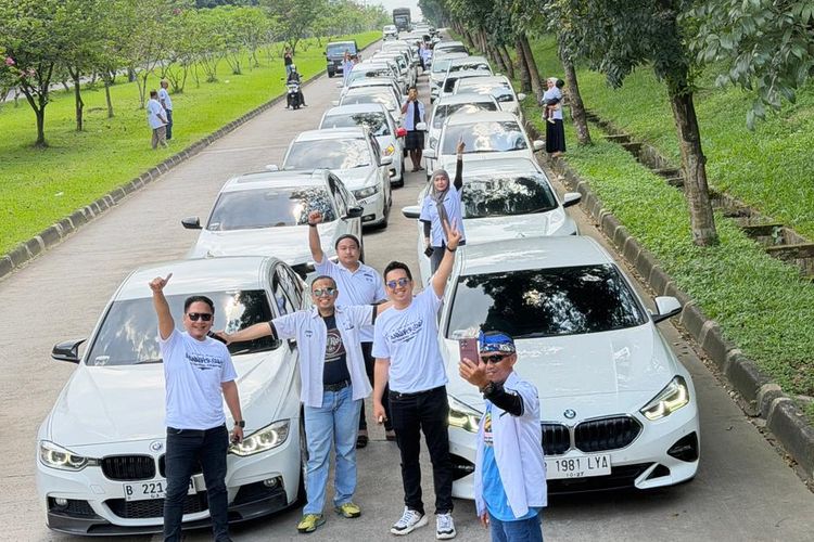 Loyalis Mobil Putih Gelar Halalbihalal di Purwakarta