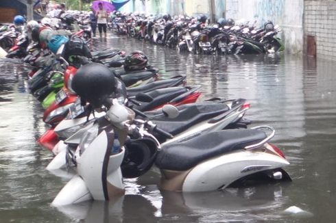 Motor Terendam Banjir, Jangan Langsung Dinyalakan