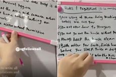 Viral Video Majikan Tulis 12 Aturan untuk ART, Harus Mandi Setelah Masak dan Dilarang Hidupkan AC Tanpa Izin