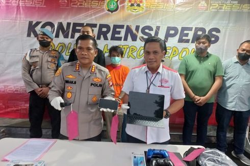 Polisi Tangkap Pencuri HP hingga PS di Rumah Kosong Kawasan Bedahan Depok