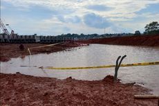 Warga Protes Tak Ada Rambu Peringatan di Kubangan Proyek Tol Limo Depok yang Makan Korban Jiwa