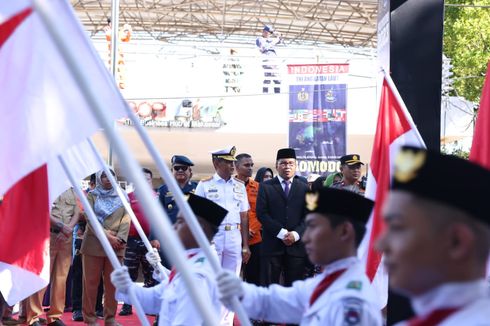 Danny Pomanto Bersama Brigjen TNI Amir Kasman Lepas Peserta City Parade MNEK 2023