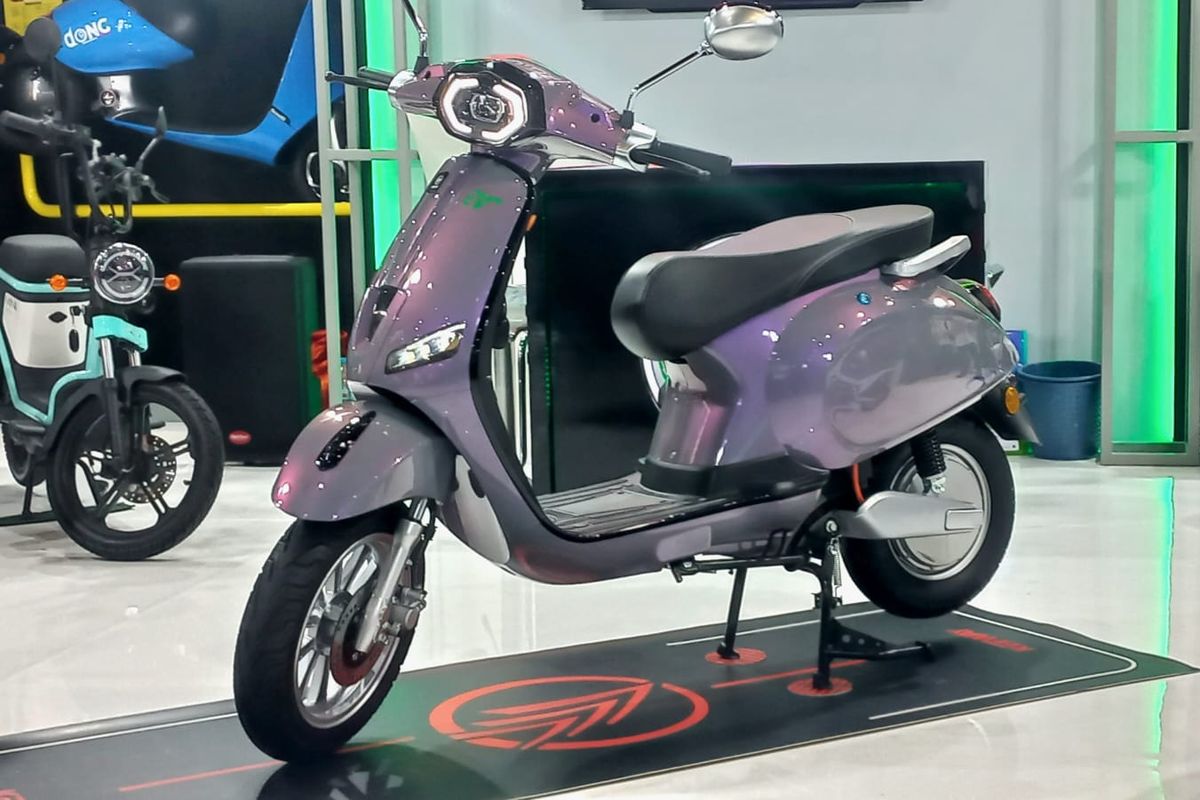 Motor listrik Keeway EV Anne meluncur di PEVS 2023