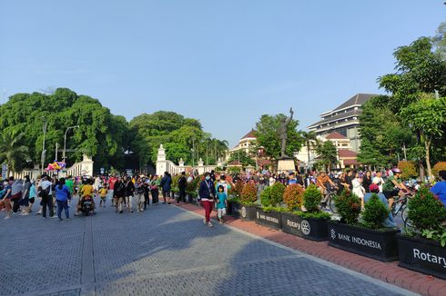 Aktivitas di Solo Car Free Day, Olahraga sampai Belajar Mengaji