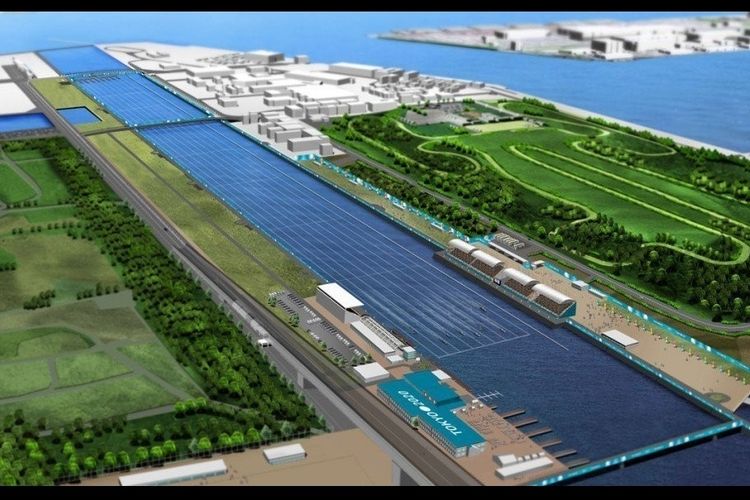 Venue cabor dayung dan kano di Olimpiade Tokyo 2020, Sea Forest Waterway, terinvasi puluhan ton tiram Makagi. Tiram ini harus segera dibersihkan karena akan menggangu jalannya lomba.