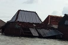 Dampak Banjir Rob, 50 Rumah di Desa Timbulsloko Demak Rusak