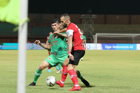 Madura United Vs Kalteng Putra, Brace Slamet Menangkan Laskar Sape Kerrap