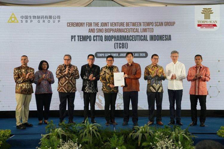 Tempo Scan Group-SBP Group Bentuk Joint Venture, Bidik Kemandirian Obat dan Akses Terjangkau bagi Pasien Indonesia