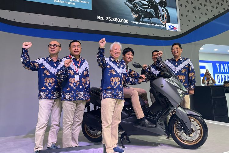 Yamaha Xmax Tecj Max meluncur di IMOS 2025