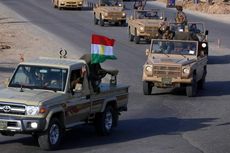 Pasukan Peshmerga Tiba di Perbatasan Turki-Suriah