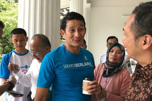 Ditantang Pakai Diskresi agar PKL Berjualan di Trotoar Istana, Begini Tanggapan Sandiaga