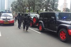 Bom di Sarinah, Tim Elite Polisi-TNI Buru Kelompok Bersenjata