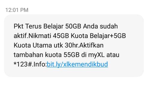 Kuota Kemendikbud Ristek Cair Hari Ini, Bisa Digunakan untuk Akses Apa Saja?