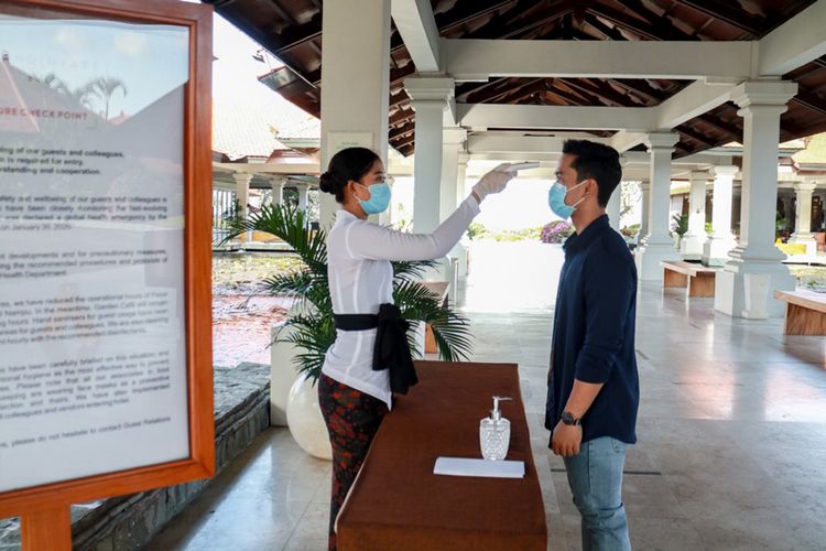 PT Pengembangan Pariwisata Indonesia (Persero)/Indonesia Tourism Development Corporation (ITDC) melakukan peningkatan tata kelola kawasan  berbasis protokol kesehatan di Kawasan The Nusa Dua, Bali