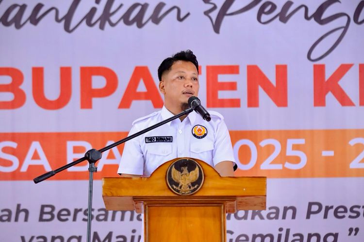 Jadi Ketua KONI Termuda di Kalbar, Theo Targetkan Masuk Tiga Besar Porprov Kalbar 2026