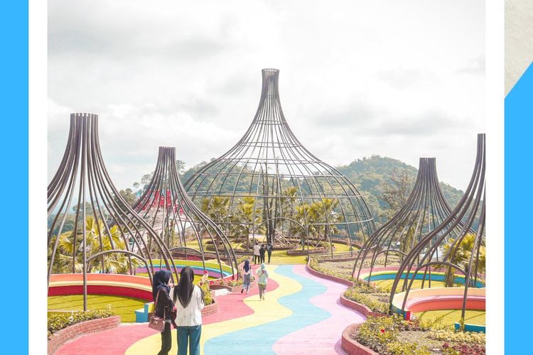 Spot wisata di Florawisata D'Castello Ciater, Subang