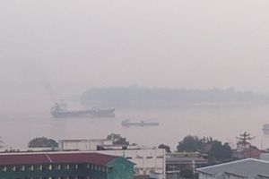 Asap Selimuti Baubau, BMKG Duga Kiriman dari Kebakaran di Papua dan Maluku
