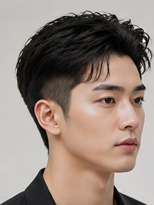 20 gaya rambut pria Korea dari two block hingga comma hair, tampil rapi, stylish, dan kekinian.