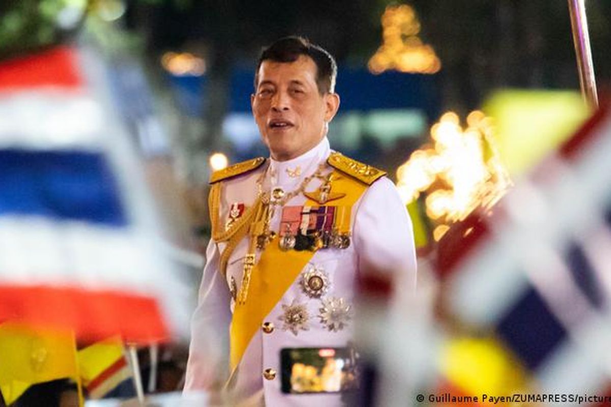 A file photo of Thai King Maha Vajiralongkorn. 