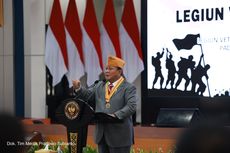 Prabowo Subianto Dianugerahi Bintang Legiun Veteran RI