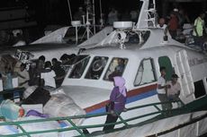 Baru Dilepas oleh Polisi Malaysia, TKI Ilegal Berlebaran di Pelabuhan