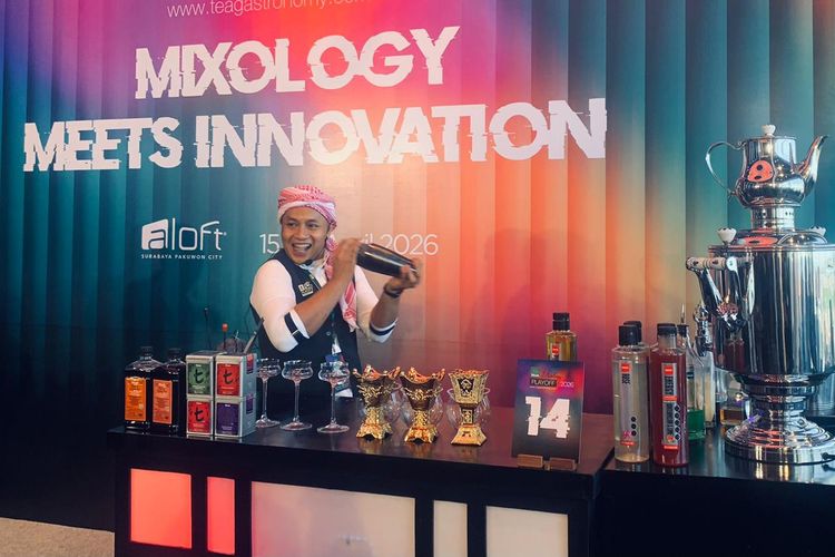 Mixology Tanpa Batas, Ketika Teh Racikan Arab Saudi hingga Madura dalam Satu Gelas