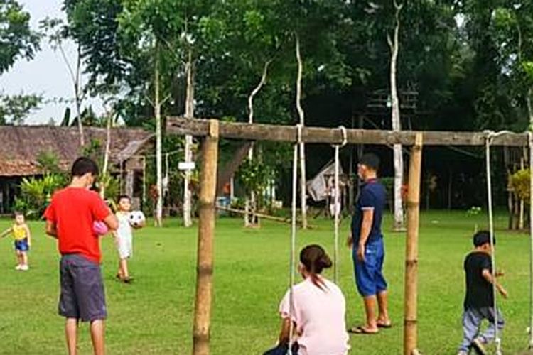 Taman Edukasi Binjai di Kecamatan Binjai Selatan, Kota Binjai, Sumatera Utara.