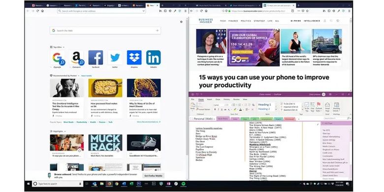 Cara melakukan split screen di Windows 10