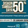 PLN Beri Diskon 50 Persen Tambah Daya Listrik, Berlaku hingga 20 Januari 2026