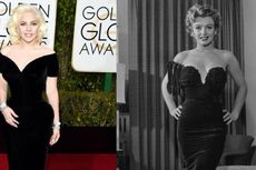 Ada “Replika” Marilyn Monroe di Pergelaran Golden Globe Awards 2016 