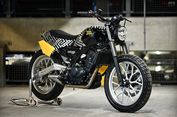 Transformasi Royal Enfield Guerrilla 450 Menjadi Street Tracker